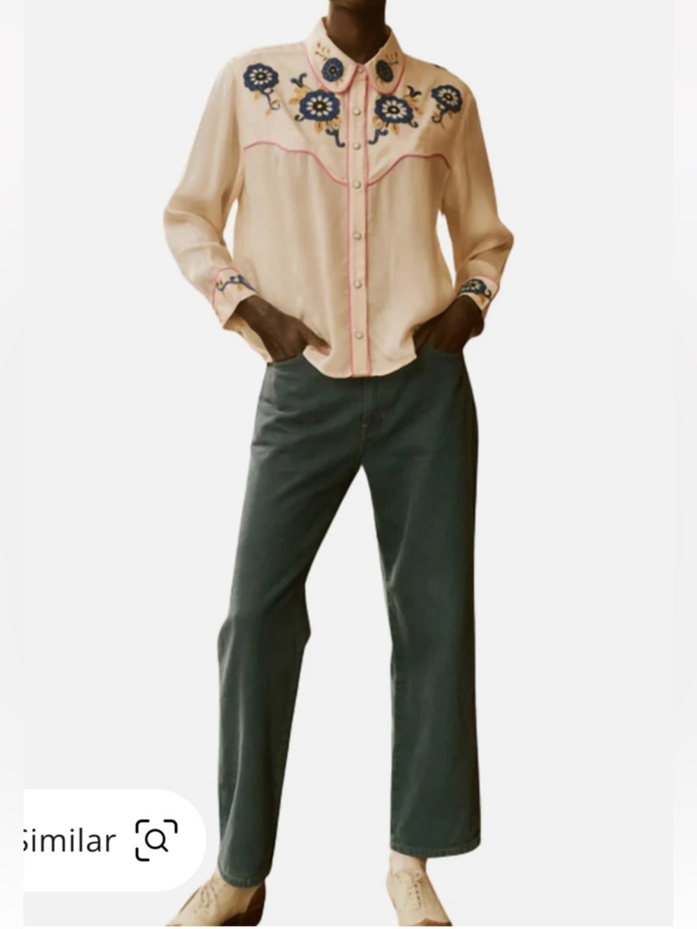 The Great. Billy Jean in Green Size 30